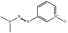 1-(PYRIDYL-3-N-OXIDE)-3,3-DIMETHYLTRIAZENE Struktur