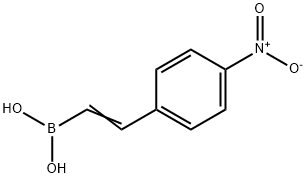 2-(4-NITROPHENYL)ETHENYLBORONIC ACID Struktur