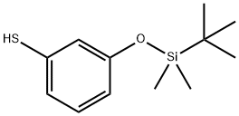 3-(TERT-BUTYLDIMETHYLSILOXY)THIOPHENOL Struktur