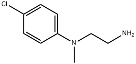 N-(4-chlorophenyl)-N-methylethylenediamine Struktur