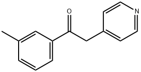 2-PYRIDIN-4-YL-1-M-TOLYL-ETHANONE Struktur