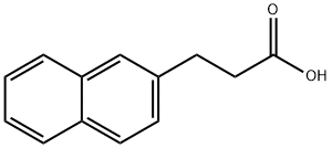 3-naphthalen-2-ylpropanoic acid Struktur