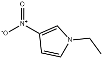 1H-Pyrrole,1-ethyl-3-nitro-(9CI) Struktur