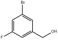 3-BROMO-5-FLUOROBENZYL ALCOHOL Struktur