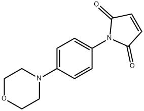 1-[4-(4-MORPHOLINYL)PHENYL]-1H-PYRROLE-2,5-DIONE Struktur