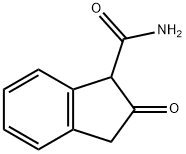 1H-Indene-1-carboxamide,  2,3-dihydro-2-oxo- Struktur