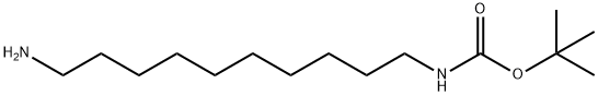 1-BOC-1,10-DIAMINODECANE Struktur