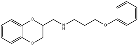 N-(3-Phenoxypropyl)-2,3-dihydro-1,4-benzodioxin-2-methanamine Struktur