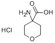 4-AMINO-TETRAHYDRO-PYRAN-4-CARBOXYLIC ACID HCL Struktur