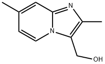 (2,7-dimethylimidazo[1,2-a]pyridin-3-yl)methanol Struktur