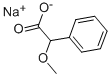 ALPHA-METHOXYPHENYLACETIC ACID SODIUM SALT Struktur