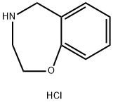 2,3,4,5-TETRAHYDRO-1,4-BENZOXAZEPINE HYDROCHLORIDE Struktur