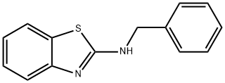 N-Benzylbenzothiazole-2-amine Struktur