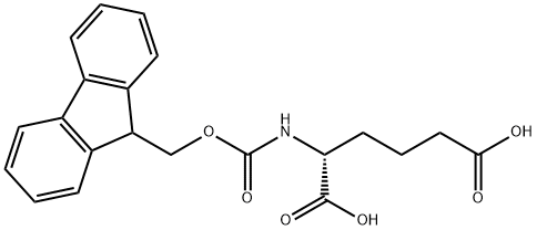 FMOC-D-2-AMINOADIPIC ACID Struktur