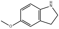 5-Methoxy-2,3-dihydroindoline Structure