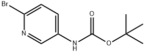 2-BROMO-5-(TERT-BUTOXYCARBONYLAMINO)PYRIDINE Struktur