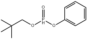 Phenyl neopentyl phosphite Struktur