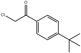 4-TERT-BUTYLPHENACYL CHLORIDE Structure