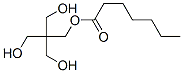 3-hydroxy-2,2-bis(hydroxymethyl)propyl heptanoate Struktur