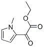 ethyl 1-methyl-alpha-oxo-1H-pyrrole-2-acetate Struktur