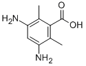 3,5-DIAMINO-2,6-DIMETHYLBENZOIC ACID Struktur