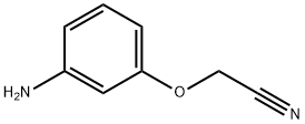 Acetonitrile, (3-aminophenoxy)- (9CI) Struktur