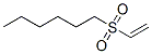 1-ethenylsulfonylhexane Struktur