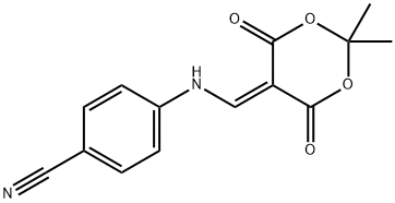 Benzonitrile, 4-[[(2,2-diMethyl-4,6-dioxo-1,3-dioxan-5-ylidene)Methyl]aMino]-