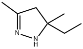 5-Ethyl-3,5-dimethyl-2-pyrazoline Struktur