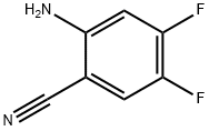 Benzonitrile, 2-amino-4,5-difluoro- (9CI) Struktur