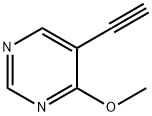 Pyrimidine, 5-ethynyl-4-methoxy- (9CI) Struktur