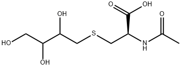 S-(2,3,4-Trihydroxybutyl)mercapturic Acid Struktur