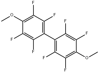 4,4'-DIMETHOXYOCTAFLUOROBIPHENYL Struktur