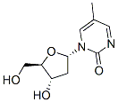 2(1H)-Pyrimidinone, 1-(2-deoxy-beta-D-erythro-pentofuranosyl)-5-methyl - Struktur