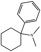 N,N-Dimethyl-1-phenylcyclohexanamine Struktur