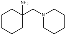 1-PIPERIDIN-1-YLMETHYL-CYCLOHEXYLAMINE Struktur