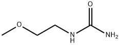 N-(2-甲氧基乙基)脲 結構式