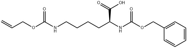 Z-LYS(ALOC)-OH DCHA Struktur