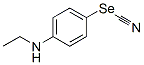 p-(Ethylamino)phenyl selenocyanate Struktur