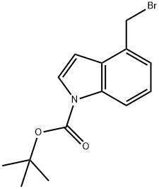 tert-butyl 4-(bromomethyl)-1H-indole-1-carboxylate price.