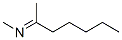 N-(1-Methylhexylidene)methylamine Struktur