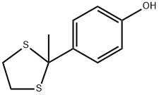 2-(4-HYDROXYPHENYL)-2-METHYL-1,3-DITHIOLAN price.