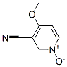 3-Pyridinecarbonitrile,4-methoxy-,1-oxide(9CI) Struktur