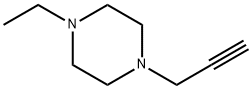 Piperazine,  1-ethyl-4-(2-propyn-1-yl)- Struktur