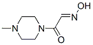 Piperazine, 1-[(hydroxyimino)acetyl]-4-methyl- (9CI) Struktur