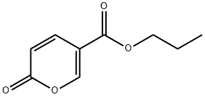 2H-Pyran-5-carboxylicacid,2-oxo-,propylester(9CI) Struktur