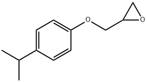 [(p-isopropylphenoxy)methyl]oxirane Struktur