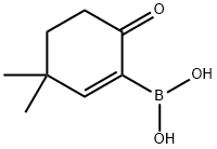 3,3-Dimethyl-6-oxocyclohex-1-enylboronic acid Struktur