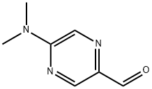 Pyrazinecarboxaldehyde, 5-(dimethylamino)- (9CI) Struktur