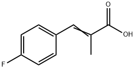 3-(4-Fluoro-phenyl)-2-methyl-acrylic acid Struktur